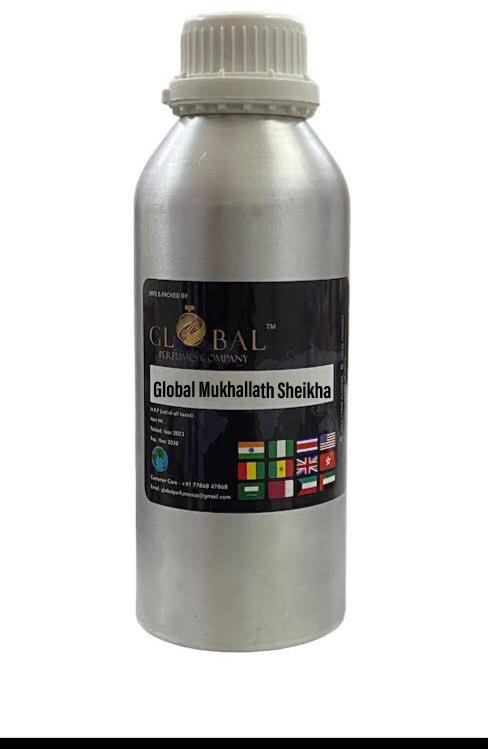 Global Perfumes Mukhallat Sheikha Attar, Packaging Type : Aluminium Bootle