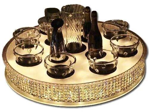 Crystal Lazy Susan