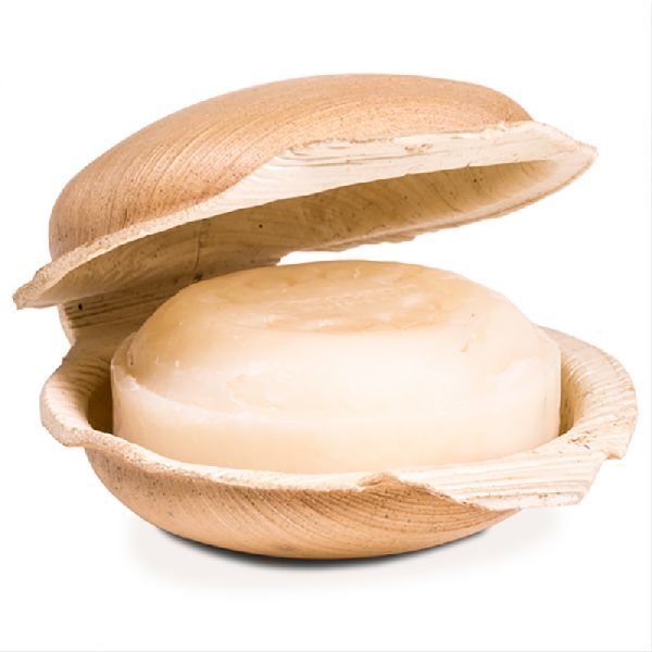 Oval Ayurvedic Soap, for Bathing, Form : Solid