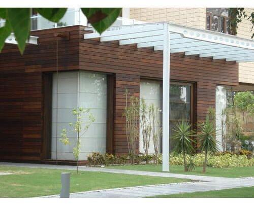 Wooden Cladding, Color : Brown