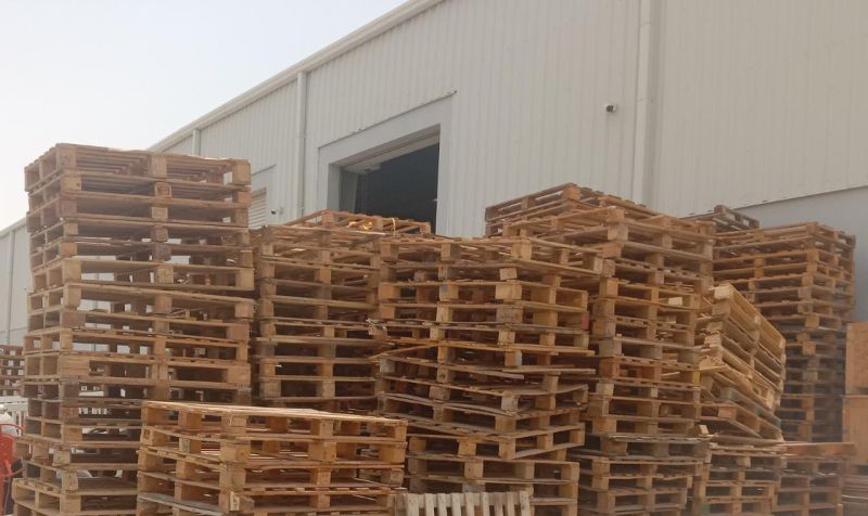 0555450341 wooden pallets used