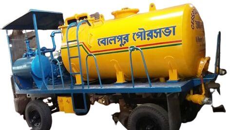 Metal Sheet Sewage suction truck