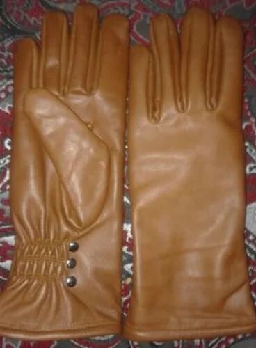 Goat Leather Gloves, Gender : Women