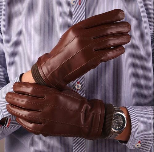 Sheep Leather Gloves, Gender : Male