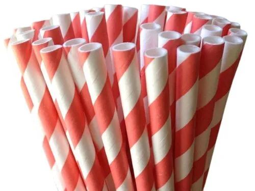 Paper Straw, For Event Party Supplies, Packaging Type : Packet