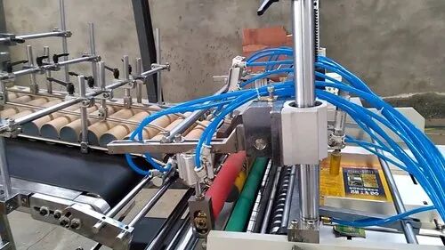 Automated Engineers Paper Tube Labeling Machine
