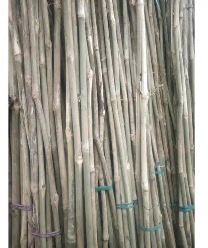 Long Round Bamboo Pole, Length : 15 Feet