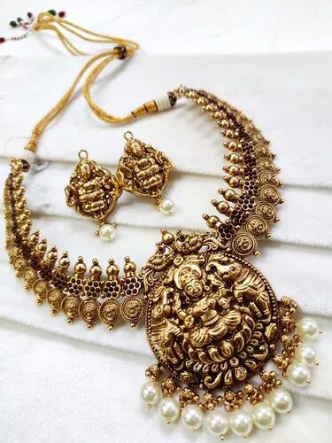 Laxmi Antique Designer Necklace Set