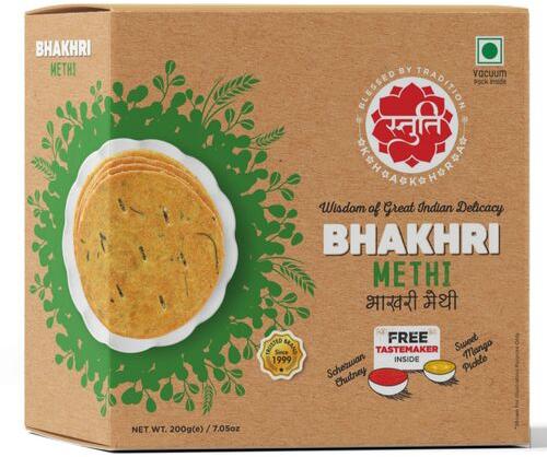 Methi Bhakhri, Packaging Size : 200g