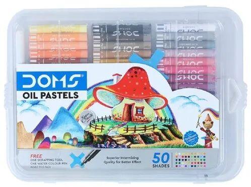 Doms Oil Pastel Crayons, Packaging Type : Box