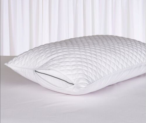 Plain Cotton Quilted Pillow Protectors, Size : Multisizes