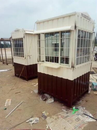 Steel Portable Security Cabins, Size : Client neeeds
