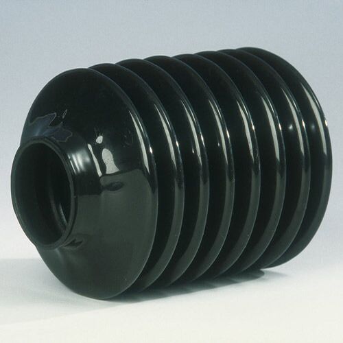 Round Rubber PVC Bellows, Color : Black