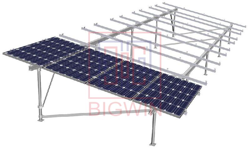 Plain Aluminium Solar Structure, Feature : Attractive Design, Fine Finishing, High Quality