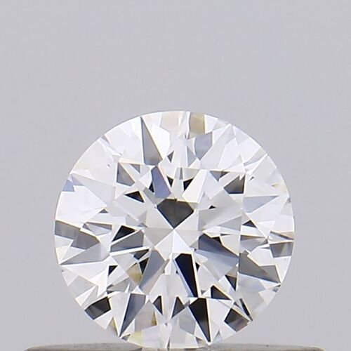 Round Shaped 0.39ct F VVS1 IGI Certified Lab Grown Diamond CVD