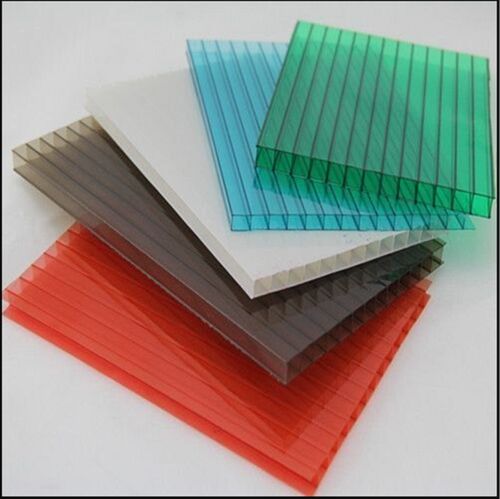 Uv Polycarbonate Solid Sheet, Color : Blue