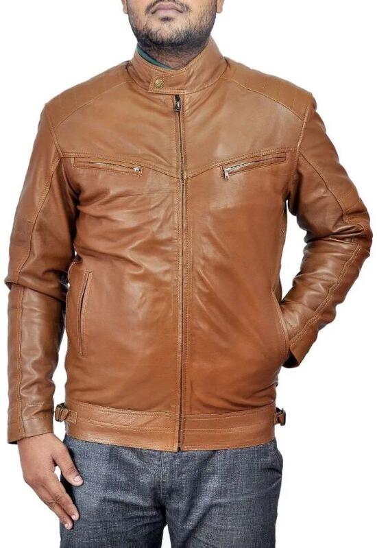 Mens Leather Jacket, Occasion : Party Wear