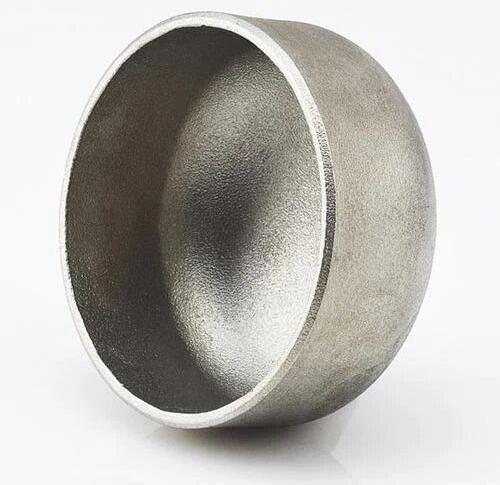 Round Inconel Pipe Cap, Color : Grey
