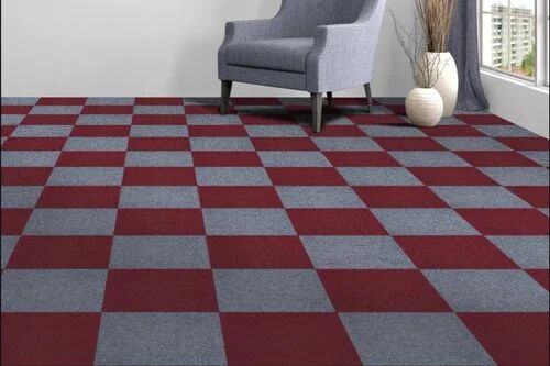 Polypropylene Carpet Tiles, Size : 2x2 Feet(600x600 mm)