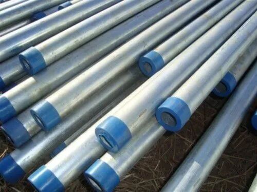 Galvanized Iron Jindal GI Pipe, Color : Silver