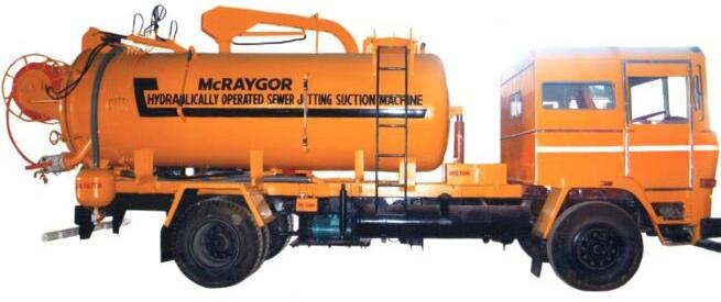 McRAYGOR Hydraulic Sewer Jetting Suction Machine, Certification : ISO Certified