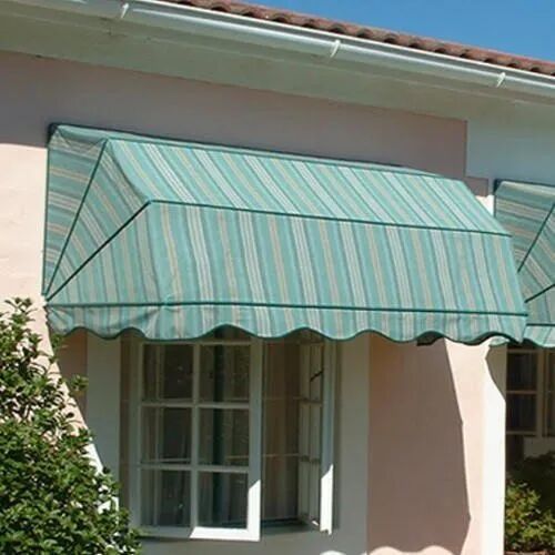 Pvc Window Retractable Awning, Pattern : Printed