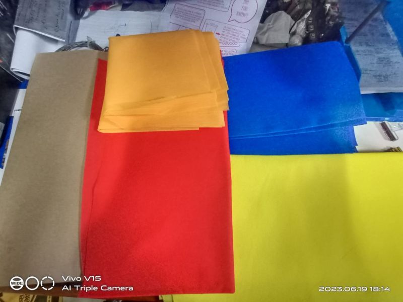 Multicolor Non Woven Bag, Pattern : Plain