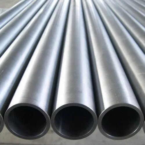 Round Mild Steel Seamless Pipe, Length : 6m