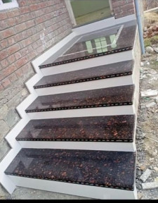 All Rblack Indian Polish Stone Stairs, For Granite, Artificial Stone Type : Natural