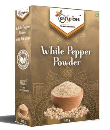 White Pepper Powder, for Cooking, Packaging Size : 100gm