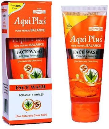 Hapdco Aqui Plus Face Wash, Form : Liquid