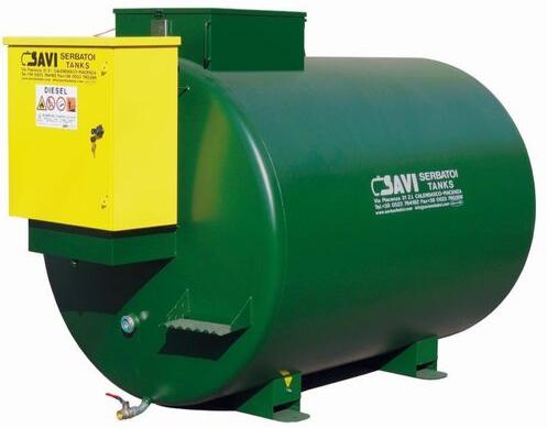 ACCORD Cylindrical Diesel Underground Storage Tank, Color : White
