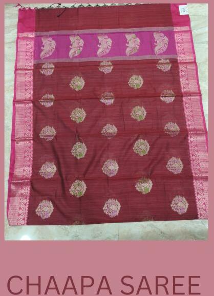Chapa Cotton Saree, For Easy Wash, Pattern : Printed