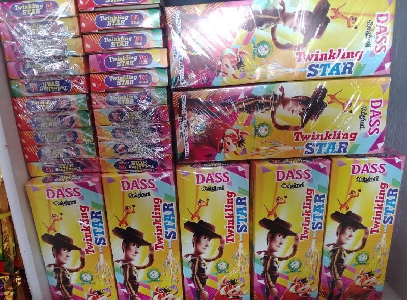Original Dass Twinkling Star Electric Crackers, for Occasion, Feature : Bright Colors, Easy To Use