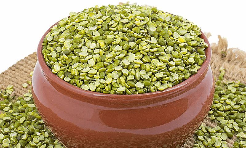 Natural Moong Dal, for Cooking, Food Medicine, Color : Green