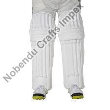 Polyester Plain Cricket Batting Pad, Size : Full