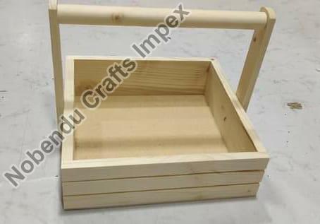 Rectangular Polished Wooden box, for Crate, Style : Modern