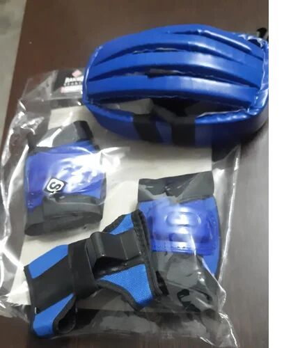 PVC Skating Set, Color : Blue