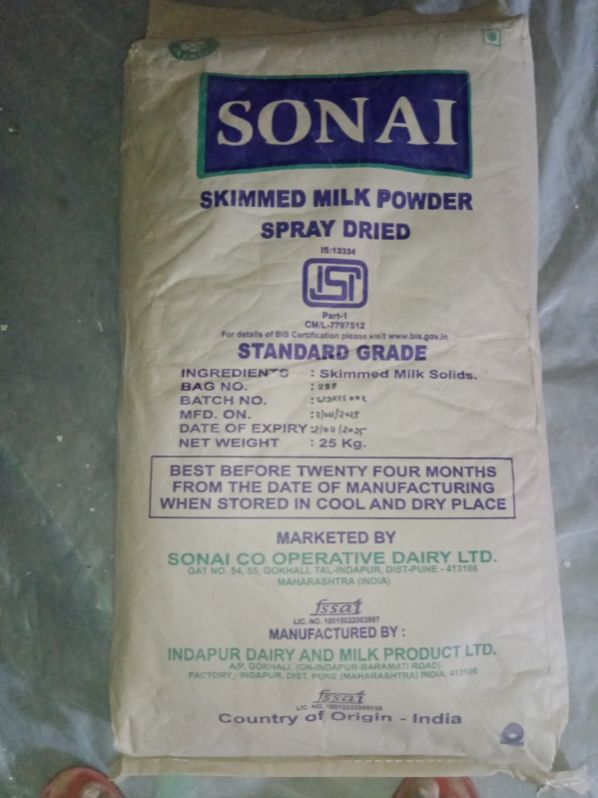 Sonai Skimmed Milk Powder, Packaging Size : 25 Kg