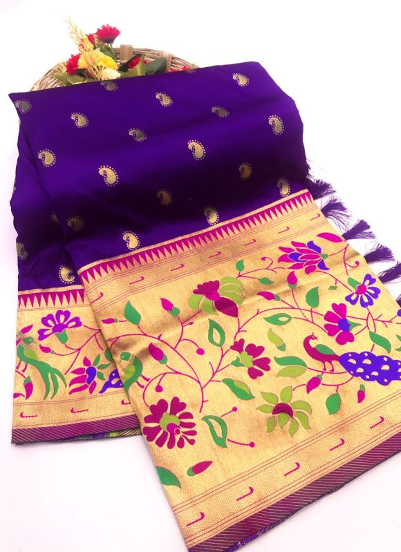 Pure Silk Saree, Speciality : Easy Wash, Anti-Wrinkle, Shrink-Resistant
