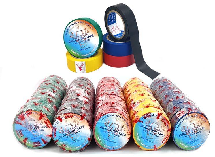 Reindeer Brand PVC Insulation Tape, for Covering Electric Wire, Feature : Moisture Proof, Premium Quality