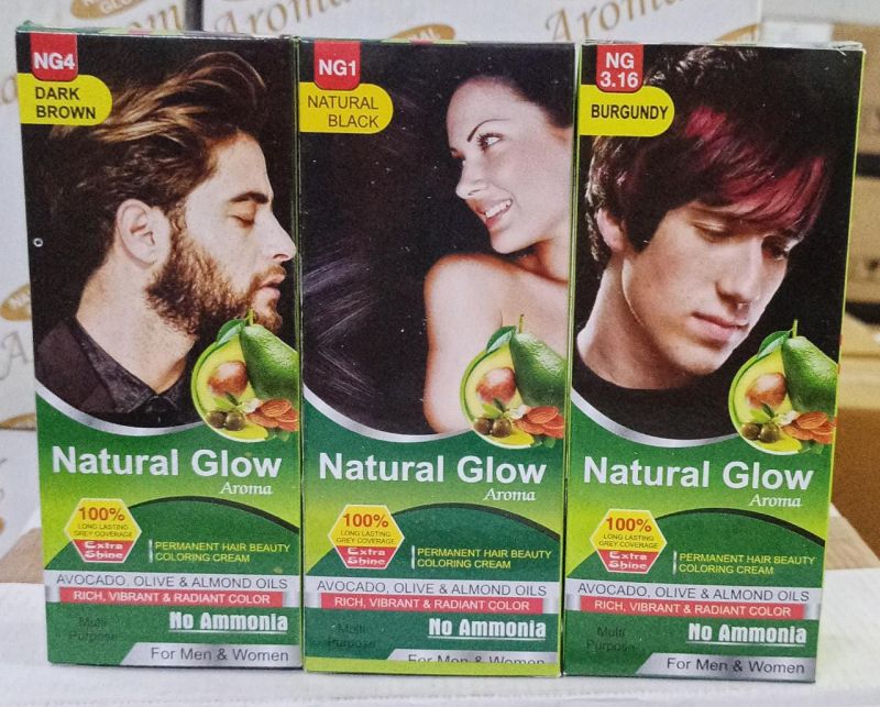 Natural Glow Aroma Hair Coloring Cream