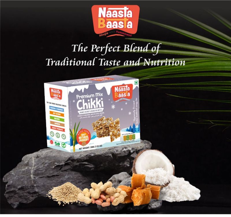 Naaasta Baasta Natural Premium Mix Chikki