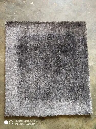 KING Plain Silk Handloom Floor Carpets, Size : 4x6, 5x8, 6x9, 8x10, 9x12, 9x13