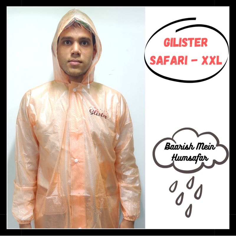 glister safari raincoat