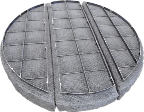 SS304 Wire Mesh Demister Pad, Shape : Round