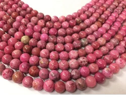 Pink Agate Beads, Packaging Type : Loose