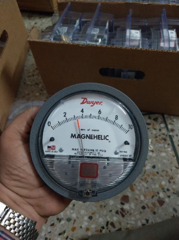 Magnehelic Differential Pressure Gage Range 0-10 Inch W.C