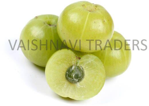Fresh Amla - Gooseberry Supplier, Color : Dark Green