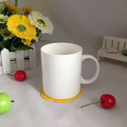 Ceramic Sublimation Coffee Mug, Color : White